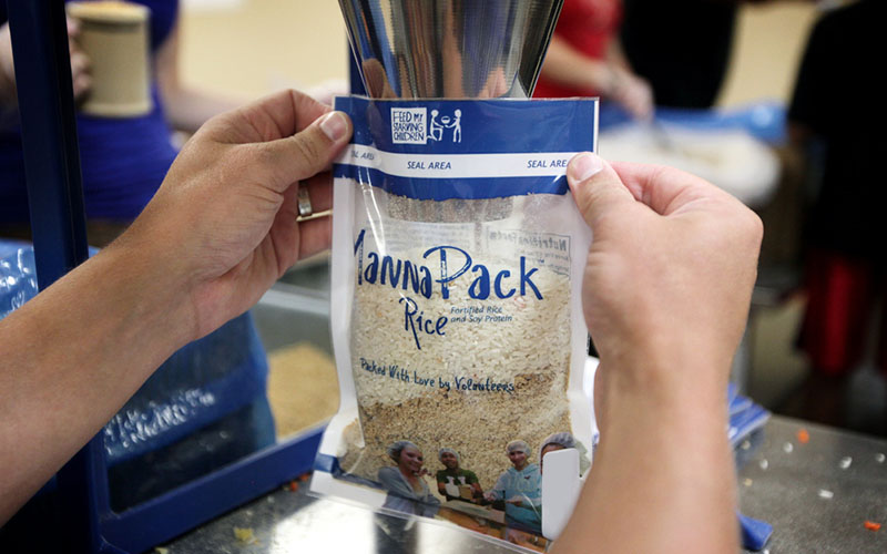 Mana Pack Rice Measuring